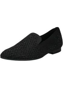 Slipper Gabor "Gabor Slipper Textil", Damen, Gr. 39, schwarz, Textil, Schuhe Slipper