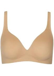 Soft-BH LISCA "Soft BH Maya", Damen, Gr. 70, Cup E, beige (powder beige), Obermaterial: 75% Polyamid PA. 25% Elasthan EL., BHs Soft-BH