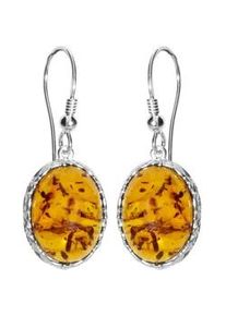 Paar Ohrh&auml;nger OSTSEE-SCHMUCK "- Clara - Silber 925/000 - Bernstein" Gr. 38, silber (silber 925, silberfarben, wei&szlig;), Ohrringe, Damen, Silber 925 (Sterlingsilber)