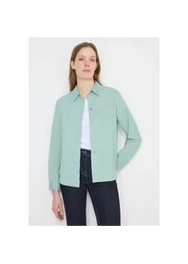 Langarmbluse Cecil, Damen, Gr. M (40), mint sea gr&uuml;n, Web, 100% Baumwolle, unifarben, klassisch normal, V-Ausschnitt, B&uuml;ndchen, Blusen, aus reiner Baumwolle
