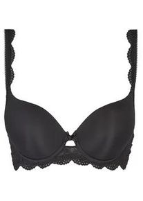 Dirndl-BH Nina von C. "Push Up Dirndl BH Silver Edition", Damen, Gr. 75, Cup B, schwarz, Obermaterial: 86% Polyamid PA. 14% Elasthan EL., BHs Dirndl-BH