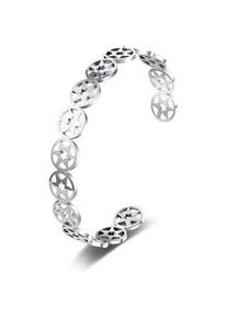 Armreif AILORIA "Armreif ALYNA", silber, Armb&auml;nder, Damen, Edelstahl, Armreif