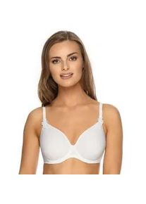 T-Shirt-BH Viania "Spacer B&uuml;gel BH Betty", Damen, Gr. 90, Cup C, wei&szlig;, Stoff, Obermaterial: 51% Polyester PES. 37% Polyamid PA. 12% Elasthan EL., BHs T-Shirt-BH