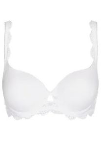 Dirndl-BH Nina von C. "Push Up Dirndl BH Silver Edition", Damen, Gr. 70, Cup C, wei&szlig;, Obermaterial: 86% Polyamid PA. 14% Elasthan EL., BHs Dirndl-BH