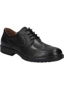 Schn&uuml;rschuh Josef Seibel "Harry 07, schwarz", Herren, Gr. 41, schwarz, Obermaterial: 100% Rindsleder Leather cow., Schuhe Schn&uuml;rschuh