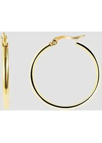 Adelia&acute;s Paar Creolen ADELIA ́S "Damen Ohrringe &ndash; Creole aus Edelstahl", Damen, Gr. Damen, Edelstahl, gold, Ohrringe, Eine sch&ouml;ne Geschenkidee f&uuml;r jeden Anlass