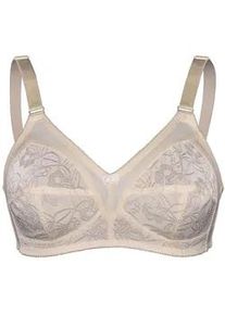 Sassa Mode Soft-BH SASSA "Soft BH SHINY JACQUARD", Damen, Gr. 75, Cup C, beige (champagner), Stoff, Obermaterial: 50% Polyester PES. 47% Polyamid PA. 3% Elasthan EL., BHs Soft-BH