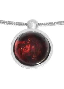 Collier OSTSEE-SCHMUCK "- Kugel 10 mm-Sarah Vicenca - Bernstein -" Gr. 42, silber (silber 925, silberfarben, wei&szlig;), Halsketten, Damen, 42, Bernstein, Collier