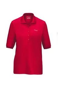 Poloshirt GOLDNER "Poloshirt in hochwertiger Pikee-Qualit&auml;t", Damen, Gr. 40, rot (mohnrot), Obermaterial: 94% Baumwolle CO. 6% Elasthan EL., Rippe, Shirts, Ohne