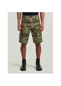 G-Star Raw Shorts G-STAR "Rovic Zip Relaxed Shorts", Herren, Gr. 35, four leaf clover cloud camo, Obermaterial: 70% Baumwolle, 30% Baumwolle, Hosen Shorts