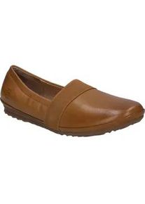 Ballerina Josef Seibel "Josie 02, camel", Damen, Gr. 36, braun (camel), Obermaterial: 100% Rindsleder Leather cow., Schuhe Ballerina