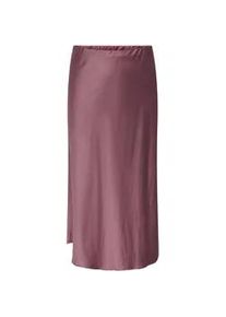 Maxirock Only CARMAKOMA "CARJANE LIFE LONG SKIRT WVN", Damen, Gr. 48, rose braun, Obermaterial: 100% Polyester, unifarben, regular fit kn&ouml;chellang, R&ouml;cke Maxirock