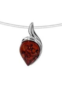 Kette mit Anh&auml;nger OSTSEE-SCHMUCK "- Gleiter-Maren - Silber 925/000 - Bernstein" Gr. 42, silber (silber 925, silberfarben, wei&szlig;), Schmuck_Sets, Damen, 42, Silber 925 (Sterlingsilber)