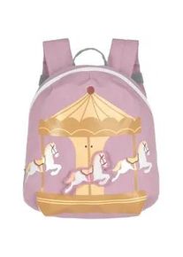 L&auml;ssig Rucksack L&Auml;SSIG "Kinderrucksack About Friends 20 x 9,5 x 24 cm", Kinder, Gr. B/H/T: 9,5cm x 24cm x 20cm, bunt (tiny drivers karussell), Polyester, Rucks&auml;cke Rucksack