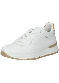 Sneaker Nero Giardini "Nero Giardini Sneaker Leder/Textil", Herren, Gr. 44, wei&szlig;, Leder, Textil, Schuhe Sneaker