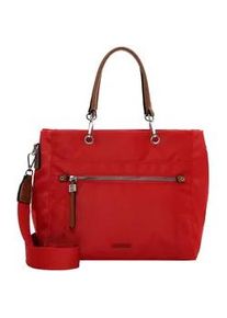 Emily & Noah Shopper EMILY & NOAH "Shopper E&N Esther", Damen, Gr. B/H/T: 31cm x 28cm x 14cm 0, rot (rot 600), Polyester, Taschen Shopper