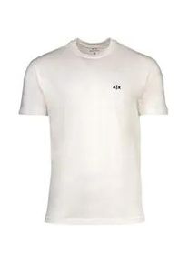 Giorgio Armani T-Shirt ARMANI EXCHANGE "T-Shirt T-SHIRT 1er Pack", Damen, Gr. XL, wei&szlig;, Obermaterial: 100% Baumwolle CO., Shirts T-Shirt