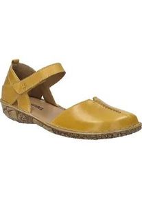 Sandale Josef Seibel "Rosalie 42, mango", Damen, Gr. 39, orange (mango), Obermaterial: 100% Rindsleder Leather cow., Schuhe Sandale