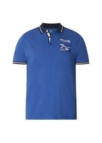 Poloshirt Jan Vanderstorm "Poloshirt OLFTIN", Damen, Gr. XXL, blau, Obermaterial: 100% Baumwolle CO., Shirts