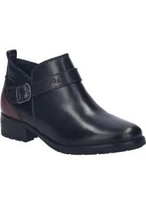 Schn&uuml;rschuh Josef Seibel "Kate 10, schwarz-kombi", Damen, Gr. 38, schwarz (schwarz, kombi), Obermaterial: 100% Rindsleder Leather cow., Schuhe Schn&uuml;rschuh