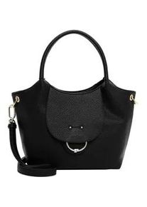 Shopper SURI FREY "Shopper SFY Kristy", Damen, Gr. B/H/T: 34cm x 23cm x 12cm 0, schwarz (schwarz 100), Polyurethan, Taschen Shopper
