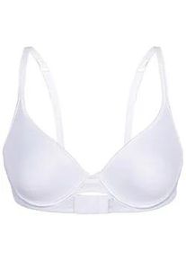 Sassa Mode T-Shirt-BH SASSA "Spacer BH mit B&uuml;gel FLEXICUP", Damen, Gr. 90, Cup C, wei&szlig;, Stoff, Obermaterial: 90% Polyester PES. 10% Elasthan EL., BHs T-Shirt-BH