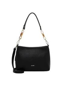 Beuteltasche SURI FREY "Beutel SFY Jeanny", Damen, Gr. B/H/T: 32cm x 21cm x 10cm 0, schwarz (schwarz 100), Polyurethan, Taschen Beuteltasche