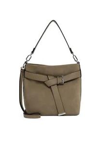 Beuteltasche SURI FREY "Beutel SFY Libby", Damen, Gr. B/H/T: 30cm x 29cm x 15cm 0, grau (taupe 900), Polyurethan, Taschen Beuteltasche