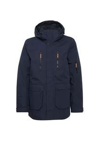 Outdoorjacke North Bend "Outdoorjacke NBWan M W-PRO 10.000 mit wasserdichter Beschichtung", Herren, Gr. S, blau (navy blazer), Obermaterial: 65% Polyester PES. 35% Baumwolle CO., unifarben, Jacken Outdoorjacke