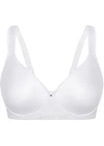 Sassa Mode T-Shirt-BH SASSA "Spacer BH SENSUAL PEBBLE", Damen, Gr. 90, Cup B, wei&szlig;, Stoff, Obermaterial: 85% Polyester PES. 15% Elasthan EL., BHs T-Shirt-BH