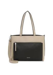 Emily & Noah Shopper EMILY & NOAH "Shopper E&N Harisa", Damen, Gr. B/H/T: 35cm x 29cm x 13cm 0, beige (beige grau 408), Polyurethan, Taschen Shopper