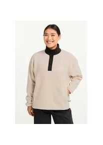 Stehkragenpullover Jack Wolfskin "SUMETRO HZ W", Damen, Gr. M (38/40), oyster, Obermaterial: 100% POLYESTER. Futter: 100% POLYESTER, Pullover Stehkragenpullover