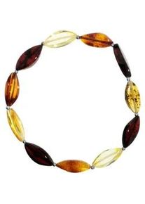 Armband OSTSEE-SCHMUCK "- Tasja - Bernstein -" Gr. 19, bunt (mehrfarbig), Armb&auml;nder, Damen, Bernstein, Armband