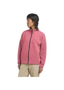 Fleecejacke Jack Wolfskin "MOGARI FZ W", Damen, Gr. L (42/44), eveningrose, Obermaterial: 95% Polyester, 5% sonstige Fasern; Futter: 100% Polyester, Jacken Fleecejacke