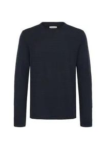 Strickfleece-Pullover Blend "Strickpullover BHBror", Herren, Gr. M, schwarz (salute), Obermaterial: 50% Polyacryl PAN. 50% Baumwolle CO., Pullover