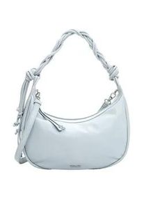 Beuteltasche Tamaris "Beutel TAS Keona", Damen, Gr. B/H/T: 33cm x 26cm x 11cm 0, blau (lightblau 530), Polyurethan, Taschen Beuteltasche