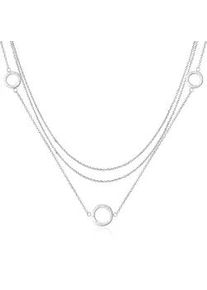 Edelstahlkette AILORIA "Halskette ANNABELLE", Damen, silber, Halsketten Edelstahlkette