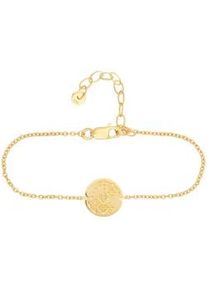 CAI Armband CA&Iuml; "925 Sterling Silber Topas Tattoo Motiv rund", gelb, Armb&auml;nder, Damen, 15+4cm, Silber 925 (Sterlingsilber), gl&auml;nzend, Armband