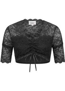 N&uuml;bler Dirndlbluse N&Uuml;BLER "Dirndlbluse kurzarm Nena", Damen, Gr. 34, schwarz, Obermaterial: 85% Polyester PES. 15% Elasthan EL., Blusen Dirndlbluse