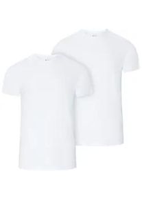 T-Shirt Jockey "T-Shirt American Shirt 2P 2er Pack", Damen, Gr. L, wei&szlig;, Obermaterial: 100% Baumwolle CO., Shirts T-Shirt
