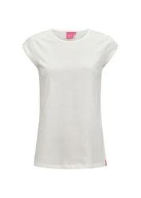 T-Shirt SALZHAUT "Shirt BIIKE", Damen, Gr. XL, wei&szlig; (sanftes wei&szlig;), Obermaterial: 100% Baumwolle CO., Shirts T-Shirt