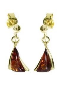 Paar Ohrh&auml;nger OSTSEE-SCHMUCK "- Imke - Gold 333/000 - Bernstein" Gr. 21, gold (gold 333, goldfarben, gelb), Ohrringe, Damen, Gelbgold 333