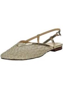 Ballerina Dolce Vita "Dolce Vita Ballerinas Textil", Damen, Gr. 38, gold, Textil, Schuhe Ballerina