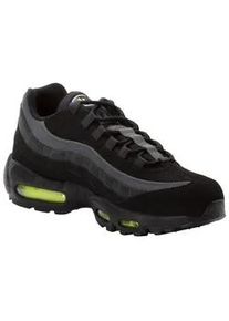 Sneaker Nike SPORTSWEAR "Air Max 95", Herren, Gr. 44 (10), schwarz, lt smoke grau, volt, dk smoke grau, Schuhe Sneaker