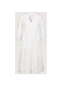 Madeleine Mode Sommerkleid MADELEINE "Kleid Weit schwingendes Tunika-Kleid", Damen, Gr. 38, N-Gr, wei&szlig;, Obermaterial: 100% Baumwolle CO., Modern, normal, Kleider Sommerkleid