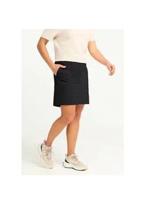 Hosenrock Jack Wolfskin "DESERT SKORT W", Damen, Gr. 42, schwarz, Obermaterial: 95% POLYAMID, 5% SONSTIGE FASERN; Futter: 100% POLYESTER, R&ouml;cke