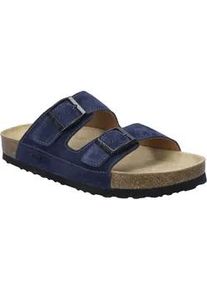 Sandale Josef Seibel "Hermine 06, indigo", Damen, Gr. 41, blau (indigo), Obermaterial: 100% Rindsleder Leather cow., Schuhe Sandale