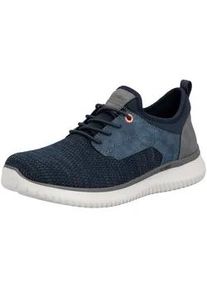 Sneaker Rieker "Rieker Sneaker Textil", Herren, Gr. 44, blau, Textil, Schuhe Sneaker