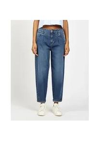 High-waist-Jeans Gang "94IVY", Damen, Gr. 26, N-Gr, summer vintage, Denim/Jeans, Obermaterial: 88% Baumwolle, 9% Elastomultiester, 3% Lyocell, regular fit kn&ouml;chelfrei, Jeans High-Waist-Jeans, mit hohem Stretch-Anteil, O-Shape