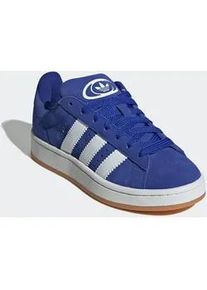 Sneaker Adidas ORIGINALS "CAMPUS 00S", M&auml;dchen, Gr. 38,5, blau (semi lucid blau, cloud wei&szlig;, gum 2), Leder, Synthetik, Schuhe Sneaker, f&uuml;r Kinder und Jugendliche, mit Gummilaufsohle, mit Schn&uuml;rung
